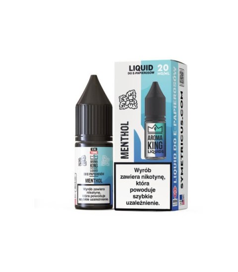 Liquid Aroma King 0 mg 10 ml - Menthol