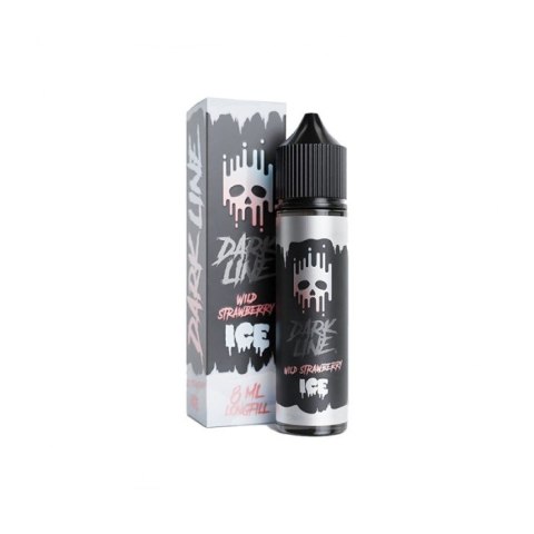 Longfill Dark Line ICE 8/60ml - Wild Strawberry