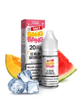 Liquid Bang Bang Salt 20mg 10ml - Ice Melon Watermelon