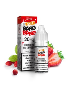 Liquid Bang Bang Salt 20mg 10ml - Strawberry & Wild Strawberry