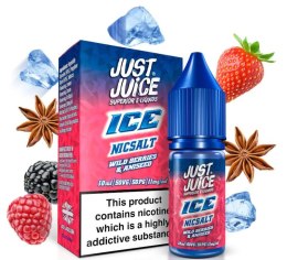 Liquid Just Juice Salt 10ml - Wild Berries & Anissed Ice