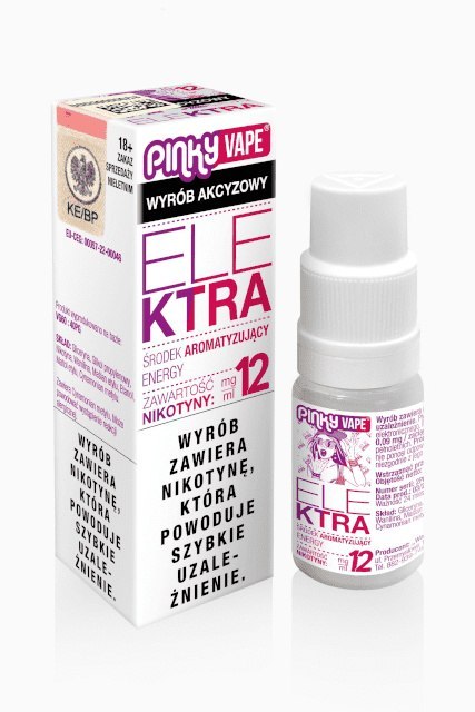 Liquid Pinky Vape Elektra 12mg 10ml