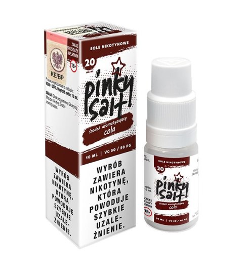 Liquid Pinky Vape Salt - 10ml Cola 20mg