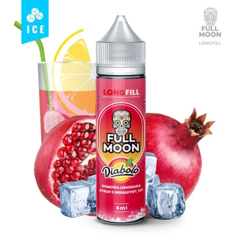 Longfill Full Moon 6/60 ml - Diabolo Grenadine