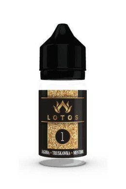 Longfill Lotos 10/30ml - Numer 1 - Jagoda & truskawka + menthol
