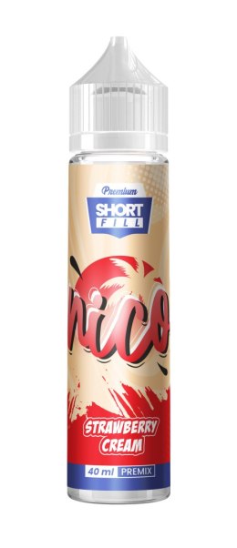 Premix Nico - Strawberry Cream 40/60ml