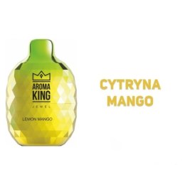 Aroma King Jewel 8000 puffs 0mg - Lemon Mango