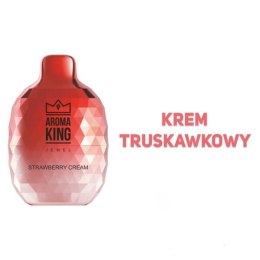 Aroma King Jewel 8000 puffs 0mg - Strawberry cream