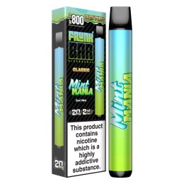 Jednorazowy e-papieros Frunk Bar Mesh 20mg - Mint Mania