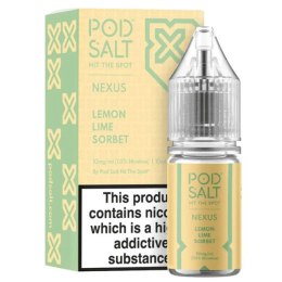 Liquid Pod Salt Nexus - Lemon Lime Sorbet - 10ml - 20mg
