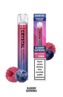 SKE Crystal - Blueberry Raspberries 600 puffs 20 mg