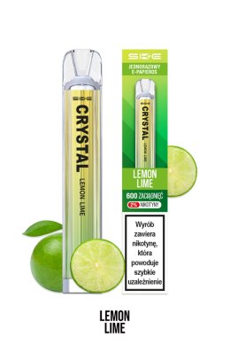SKE Crystal - Lemon Lime 600 puffs 20 mg