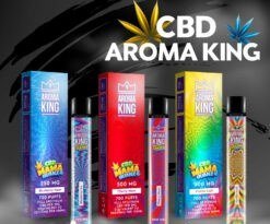 Aroma King Mama Huana CBD 700 puffs 500mg - Blackberry Kush