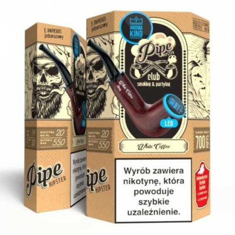 Aroma King Pipe Ray 700+ 20mg Salt - White Coffee