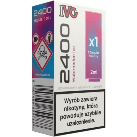 IVG 2400 Pod Watermelon Ice 20mg 2ml