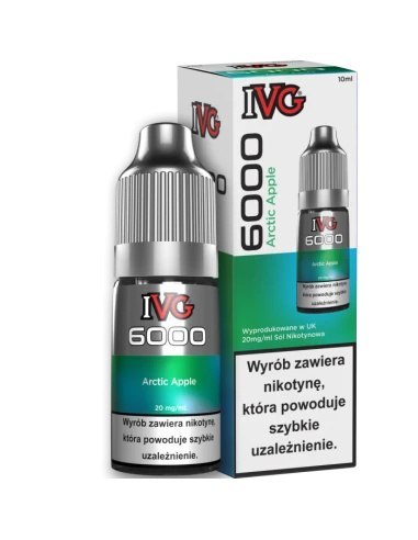 Liquid IVG 6000 Salt Arctic Apple 20 mg 10 ml