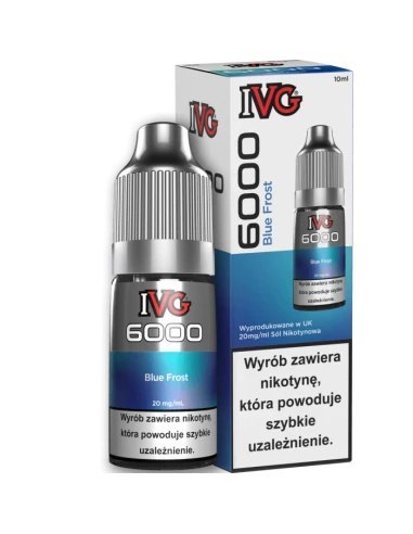 Liquid IVG 6000 Salt Blue Frost 20 mg 10 ml