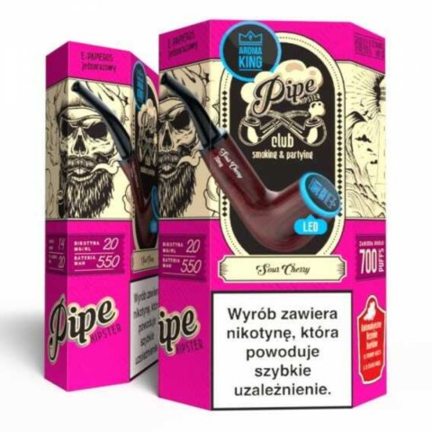 Aroma King Pipe Ray 700+ 20mg Salt - Sour Cherry