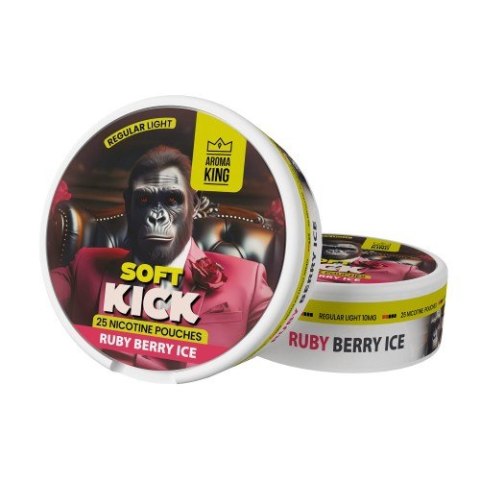 Woreczki Nikotynowe Aroma King Soft Kick - Ruby Berry Ice 10mg