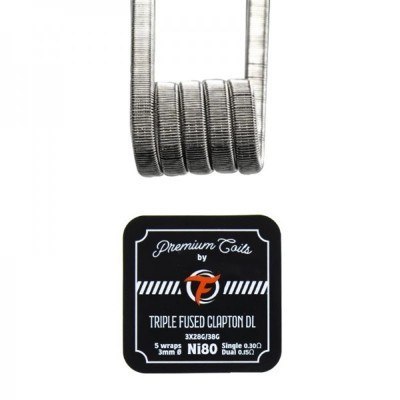 Grzałka Fumytech Triple Fused Clapton DL 0.3Ω Ni80 (10szt)