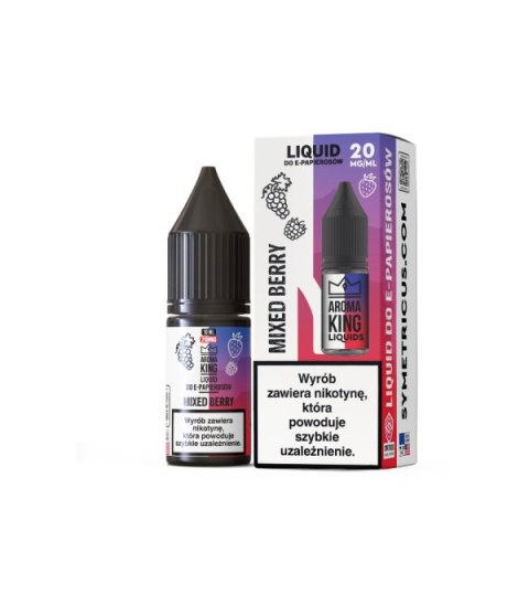 Liquid Aroma King 0 mg 10 ml - Mixed Berry