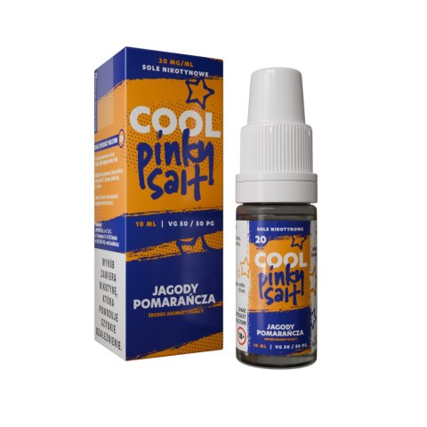 Liquid Cool Pinky Salt 20mg 10ml - Jagoda Pomarańcza