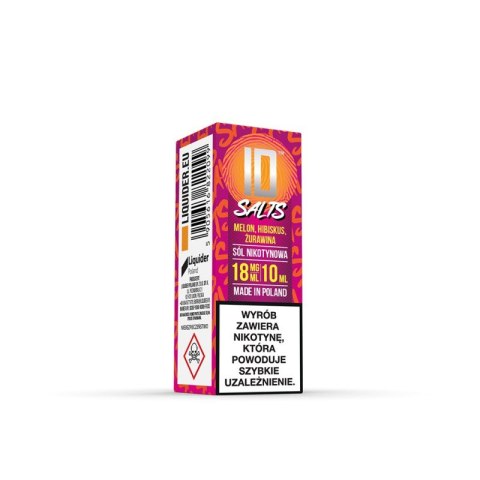 Liquid ID Salt - 10ml Melon Hibiskus Żurawina 18mg