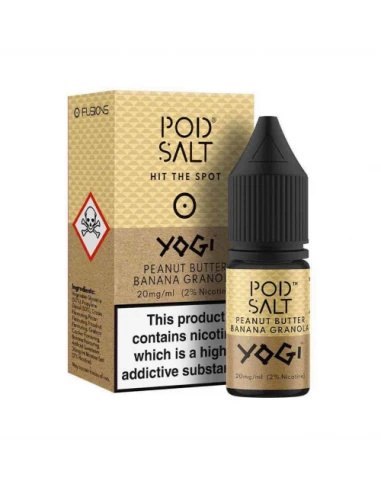 Liquid Pod Salt Fusion - YOGI Peanut Butter Banana Granola - 10ml - 20mg