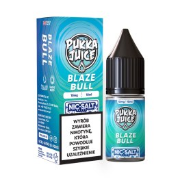 Liquid Pukka Juice 10ml - Blaze Bull 10mg salt