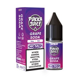 Liquid Pukka Juice 10ml - Grape Soda 10mg salt