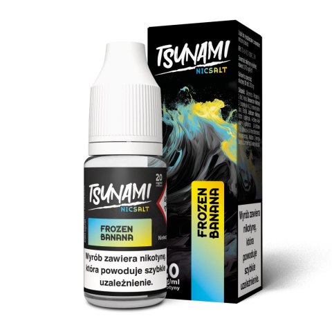 Liquid Tsunami NicSalt - 10ml Frozen Banana 20mg