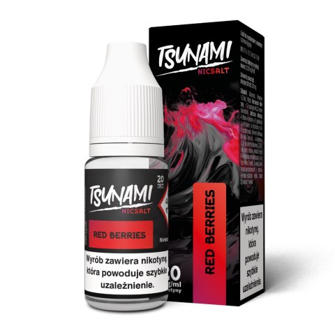 Liquid Tsunami NicSalt - 10ml Red Berries 20mg