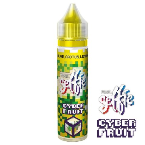 Longfill Selfie Pixel Cyber Fruit - Aloes Cactus Lemon 9/60ml