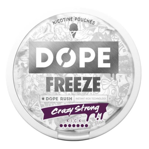 Woreczki nikotynowe DOPE - Freeze 30 mg/g