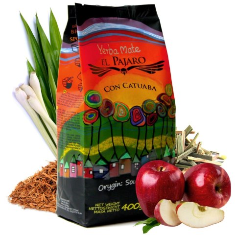 Yerba Mate El Pajaro Con Catuba 400g