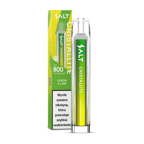 Cristallite 800 Puffs Lemon & Lime 20mg