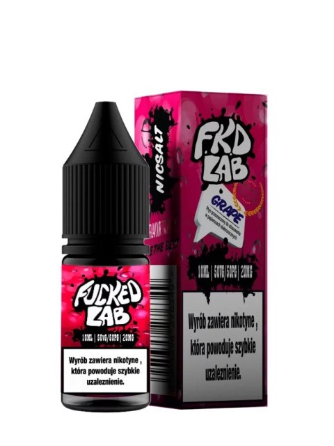 Liquid F*cked Lab - Grape Salt 20mg 10ml