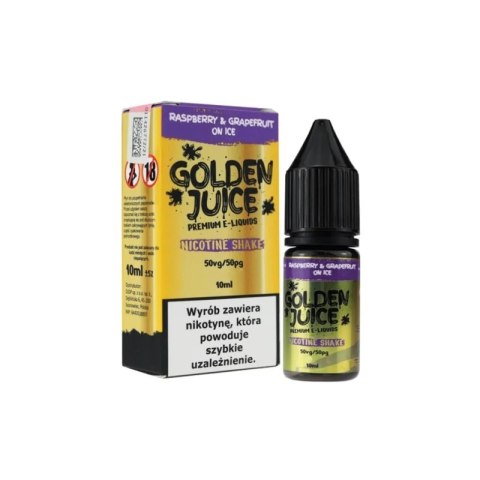 Liquid Golden Juice 10ml - Raspberry & Grapefrut 12mg