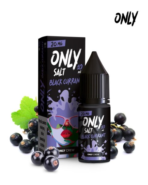 Liquid Only Salt 10ml - Blackcurrant 20mg