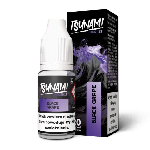 Liquid Tsunami NicSalt - 10ml Black Grape 20mg