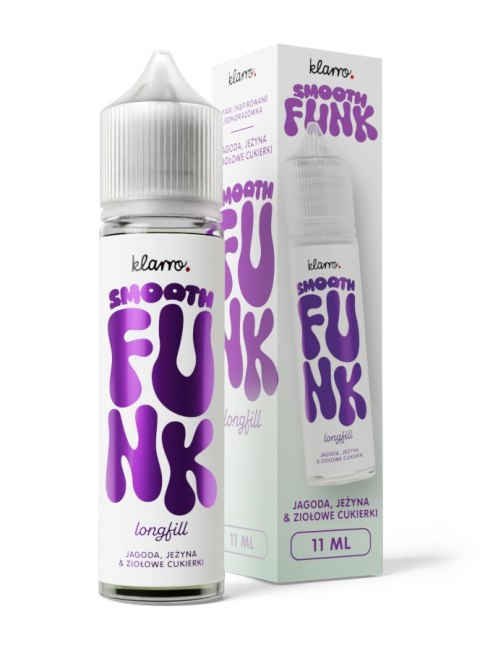 Longfill Klarro Smooth Funk 11/60ml - Jagoda Jeżyna & Ziołowe Cukierki