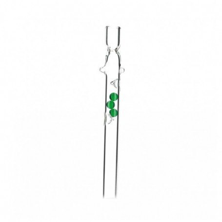 Lufka Szklana S2 Green Stright 12 cm