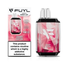 Dinner Lady FUYL - Cherry Cotton - 600 puffs 20 mg