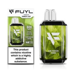 Dinner Lady FUYL - Kiwi Passion Guava - 600 puffs 20 mg