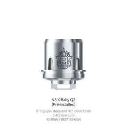 Grzałka Smok TFV8 X-Baby Q2 0.4Ω