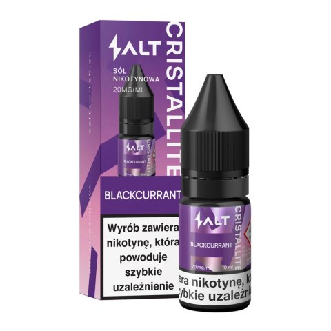 LIQUID CRISTALLITE Salt 10ml 20mg - Blackcurrant