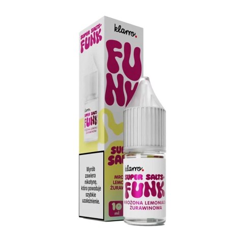 Liquid Klarro Funk Super Salts+ - Mrożona Lemoniada Żurawinowa