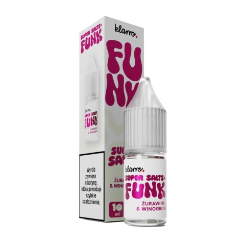 Liquid Klarro Funk Super Salts+ - Żurawina & Winogrono