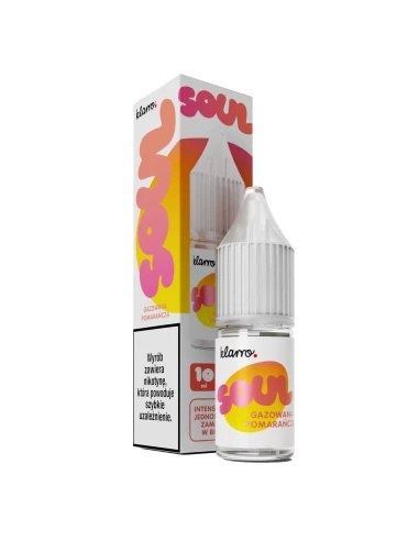 Liquid Klarro Soul 10ml 20mg Salt - Gazowana Pomarańcza