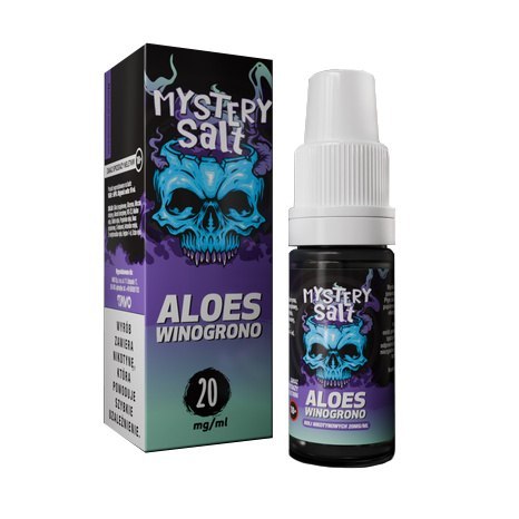 Liquid Mystery Salt - 10ml Aloes Winogrono 20mg